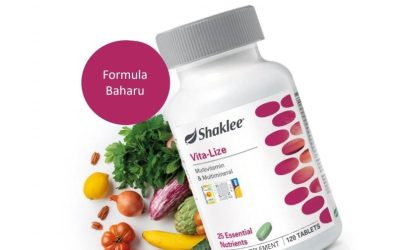 MULTIVITAMIN SHAKLEE berwajah baru